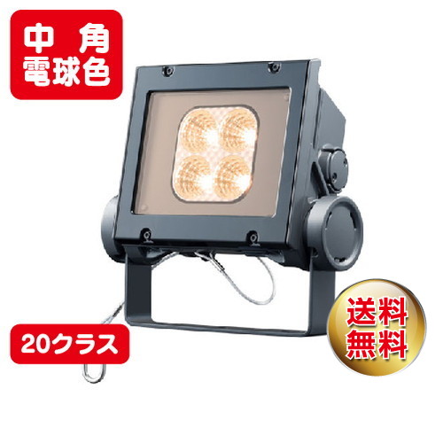 岩崎電気 ECF2040M/LSAN8/DG (旧ECF0397L/SAN8/DG) LED投光器 レディオックフラッドネオ 20クラス 中角タイプ 電球色タイプ